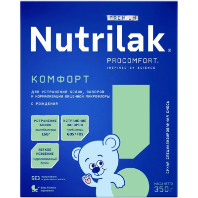 Молочная смесь Premium Комфорт Nutrilak 1